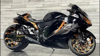 2022 Suzuki Hayabusa fully custom 360 kit with full Brock&rsquo;s exhaust walk around ￼
