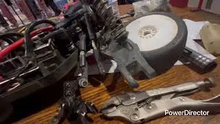 New bearings and a few other parts for the  Serpent SRX8 Pro Ebuggy.