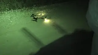 охота на бигфута с помощью теплового дрона