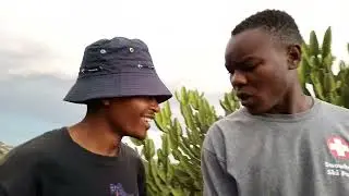 Behinde the scene YUDA TZ na MGEU LIZER wakifanya zoezi la scene 