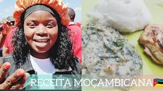 RECEITA TÍPICA DE MOÇAMBIQUE #folhas_de_Abobora