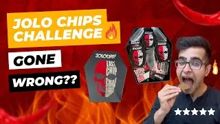 Jolo Chip Eating Challenge | World's Hottest Jolo Chip Challenge Hindi | Spiciest Jolo Chip Unboxing