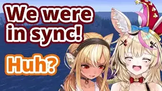 Omaru Polka is perfectly in sync with Shiranui Flare