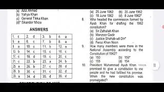 Constitution of Pakistan|  constitution Pakistan mcqs | PERA Law | PPSC | FPSC 