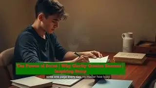 The Power of Focus | Why Clarity Creates Success | Inspiring Story