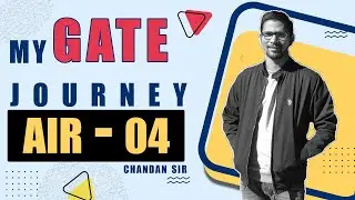 #Reality Check II MY GATE JOURNEY || AIR-04 || BY-CHANDAN SIR II Inspiring Journey