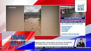 Purok 5 sa Brgy. Manggahan, nalubog sa baha matapos umapaw ang Mango River dahil... | Unang Balita