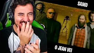 3 idiotas e um mindigo nas backrooms - SAIKO | Leozin React
