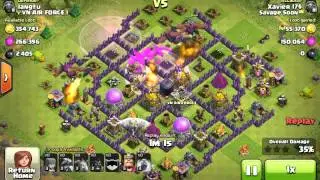 WTH!? wierd clan with all the members same base!?