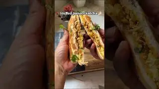 stuffed 🥙 paneer kulcha recipe ; kulcha best masala recipe !