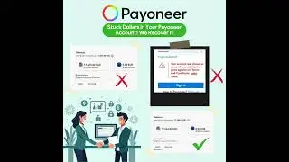 Payoneer Stuck Dollar Problem ? We can help you . we solve all payoneer account problem . #shorts