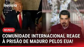 COMUNIDADE INTERNACIONAL REAGE À PRISÃO DE NICOLÁS MADURO POR EUA!