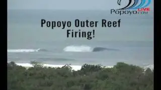 Popoyo & The Outer Reef Firing in Slow Motion