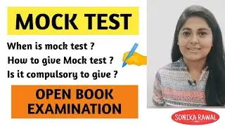How to give Mock Test | Open Book Examination | Delhi University | NCWEB | Regular | OBE Mock Test