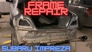 Subaru Impreza Frame Repair After Crash