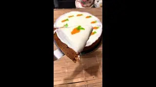 Easy to make Eggless Carrot Cake without Oven  #carrotcake #carrotfudge #christmas #eggless #nooven