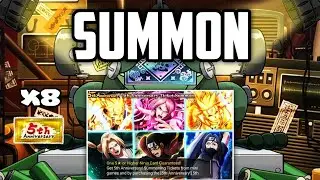 NxB NV: Summon &times;8 Ticket Summon 5th Anniversary | Naruto X Boruto Ninja Voltage.