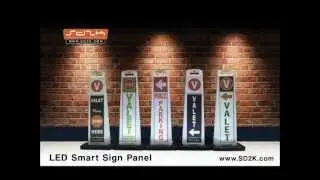 Smart Sign Panel with LED light-video.wmv