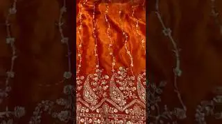 Fandi silks Handwork #fandisilks #viralvideo #boutiquestyle #handwork #fabrics #surat #limbyat #tour
