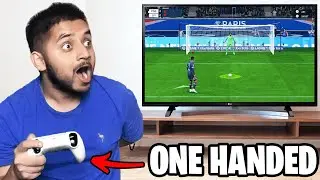 I Played FIFA Only Using One Hand