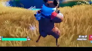 player with rocket launcher but this gun doesn't exist in the game