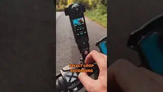 Have you ever wanted a dashcam for your motorcycle? The @insta360 X4 can do just that. #dashcam