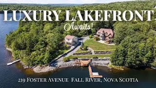 Lakefront Luxury Awaits: Your Dream Home on Third Lake in Fall River Nova Scotia 🤩🏡🌊