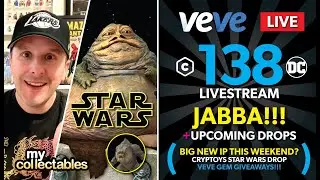 Mycollectables Veve Livestream #138: JABBA! Upcoming Veve Drops! Cryptoys!