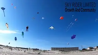Growth And Community: Flying The 90Nine Open Source Kite 4K Reissue | Sky Rider Limited