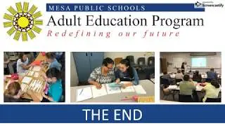 Mesa Public Schools Adult Education Registration Video