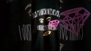 HIGH MAINTENANCE NEVER I JUST LIKE EXPENSIVE THINGS/ NEW T-SHIRT FROM SUCCESSFUL WEAR LLC/ SUBSCRIBE