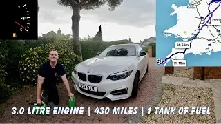 Can I Drive My M240i 430 Miles To Lands End On ONE TANK Of Fuel?