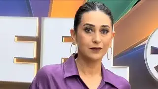 Karishma Kapoor Spotted On Wheel Of Fortune Set 😍 Evergreen Beauty Shines@famouslogokabio 