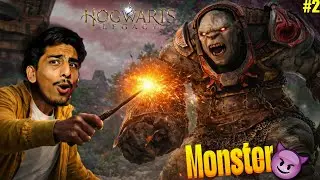 Fighting With Monster By New Wand | Hogwarts Legacy Gameplay.