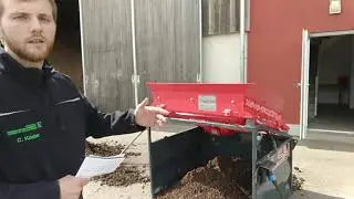 XAVA Rüttelsieb LS14 Kompost / Hackschnitzel sieben Cedric Köster