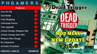 Dead Trigger MOD APK v2.2.0 Неограниченные деньги, золото, меню/Новое обновление