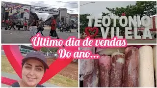 Último dia de vendas do ano|muitos comércio fechados 😕#doces #vendas
