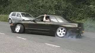 Tuner Cars Leaving Car Meet August 2019 [London Cartel]