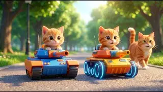 Ginger Cat and MooMoo Try Making Popcorn for the First Time