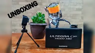 Molinete Ultegra CI4+ 14000 xsc. Long cast Shimano (unboxing)