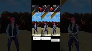 FREE FIRE GUN VS AWM VS KAR98K VS M82B