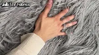 Long Pile Yeti Mongolian Faux Fur Fabric | By The Yard