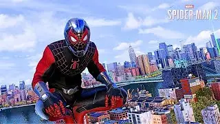 Spider-Man 2 Miles Morales Life Story Suit Free Roam And Combat Gameplay | Symbiotes And Devils