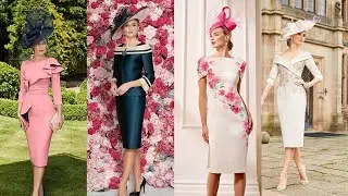 Very Good Looking Mother Of The Bride Bodycon Dress Outfit Frill Design Office Wear Stylish Dress 