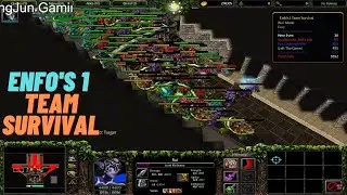 Warcraft III : Enfo's 1 team survival #1