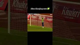 kiran chemjong save 🔥🇳🇵 #nepal #kiranchemjong #nepalesefootball #soccer #goalkeeper #football