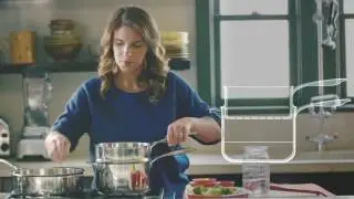 Le Creuset Stainless Steel Saucepan Wid Lid