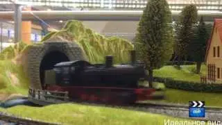 PIKO BR 55 на макете железной дороги Kupitutu в ТРЦ Филион
