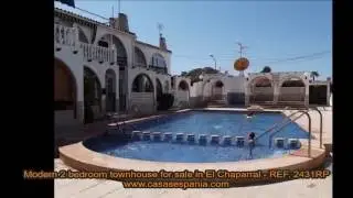 REF. 2431RP - Modern 2 bedroom townhouse for sale in El Chaparral