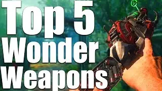 TOP 5 WONDER WEAPONS IN ZOMBIES CHRONICLES DLC 5.
